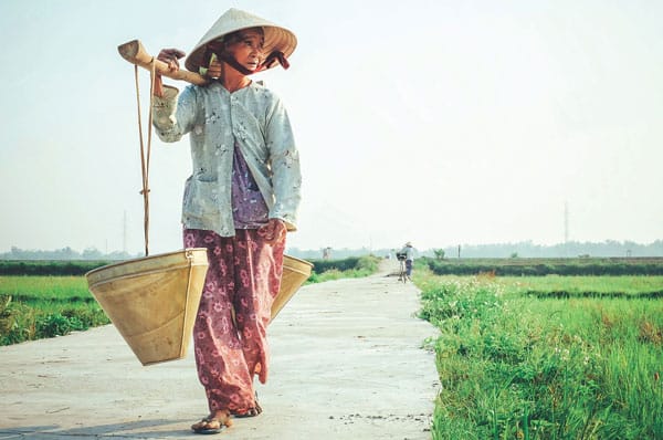 travel health Vietnamese woman