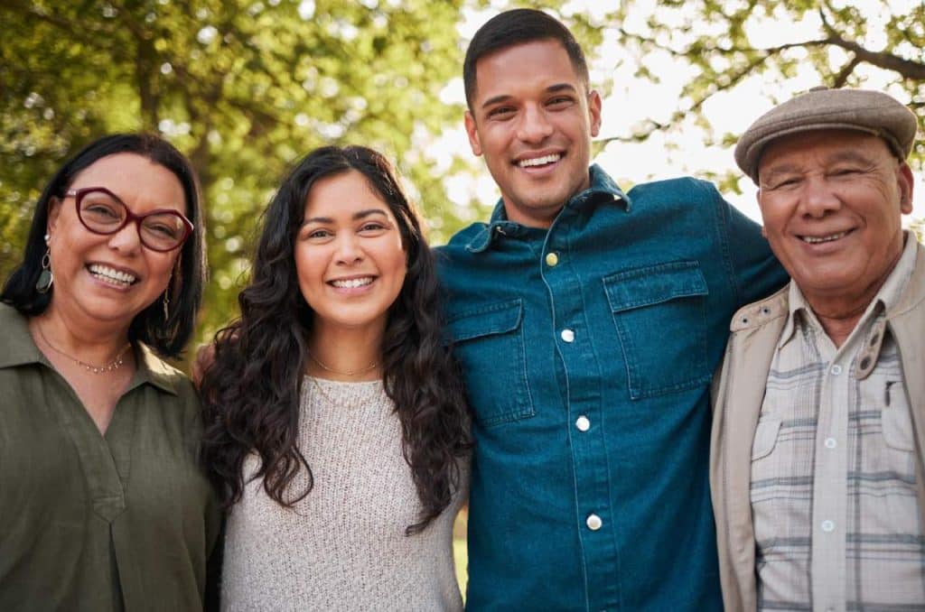 A happy and loving family with care and support for each other through understanding emotional needs and healing through childhood experiences.