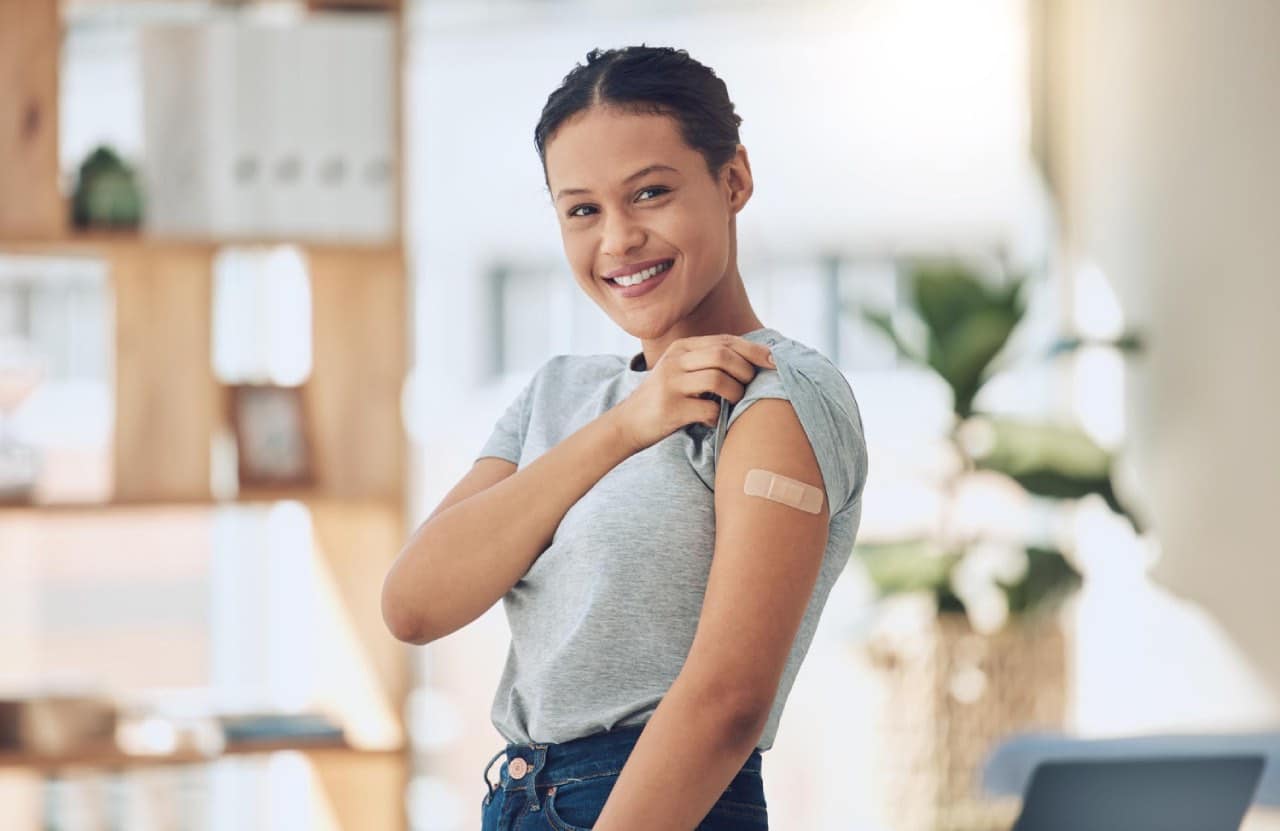 Woman vaccinated to start planning a family